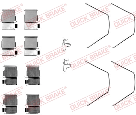 Accessory Kit, disc brake pad